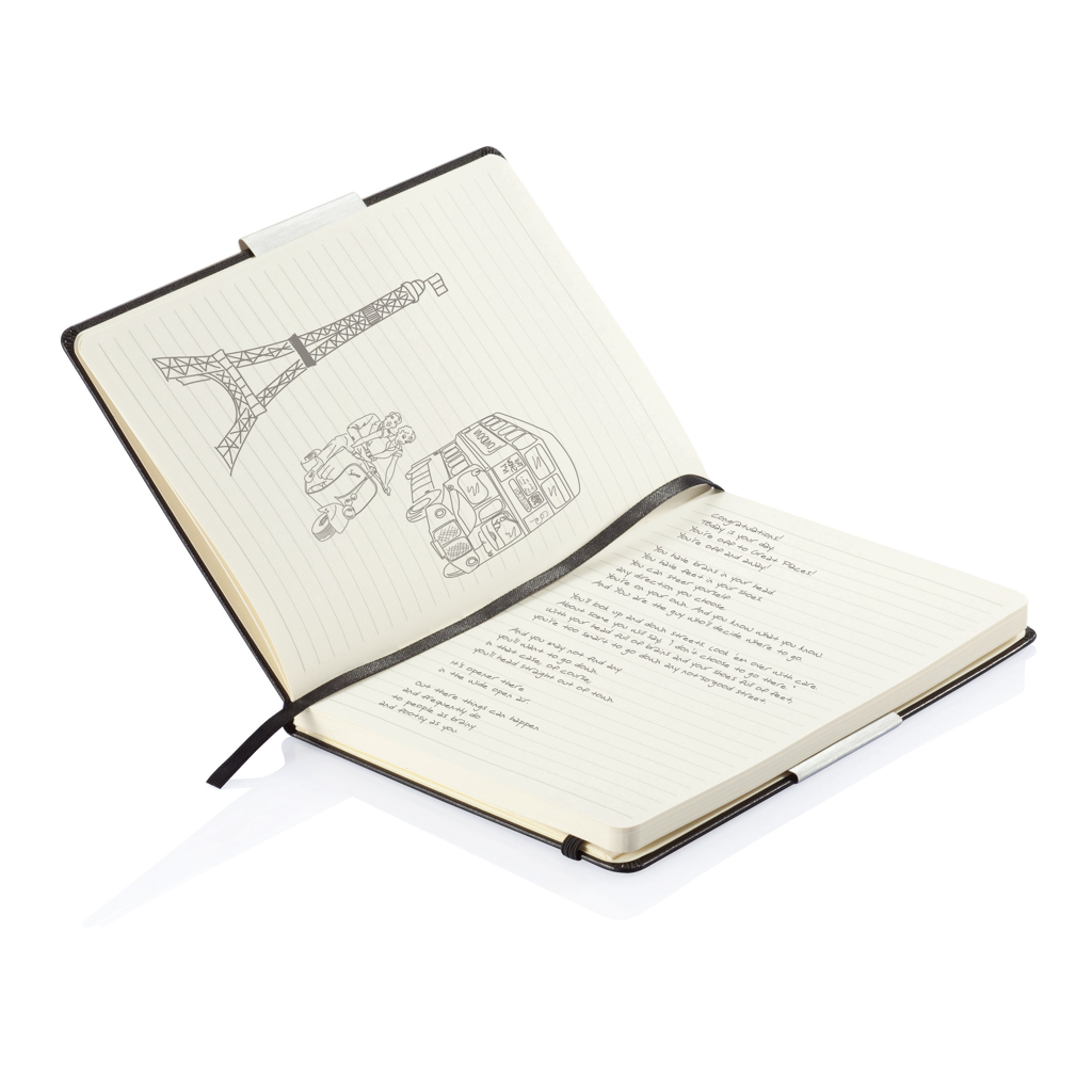 Libreta A5 deluxe con tapa dura