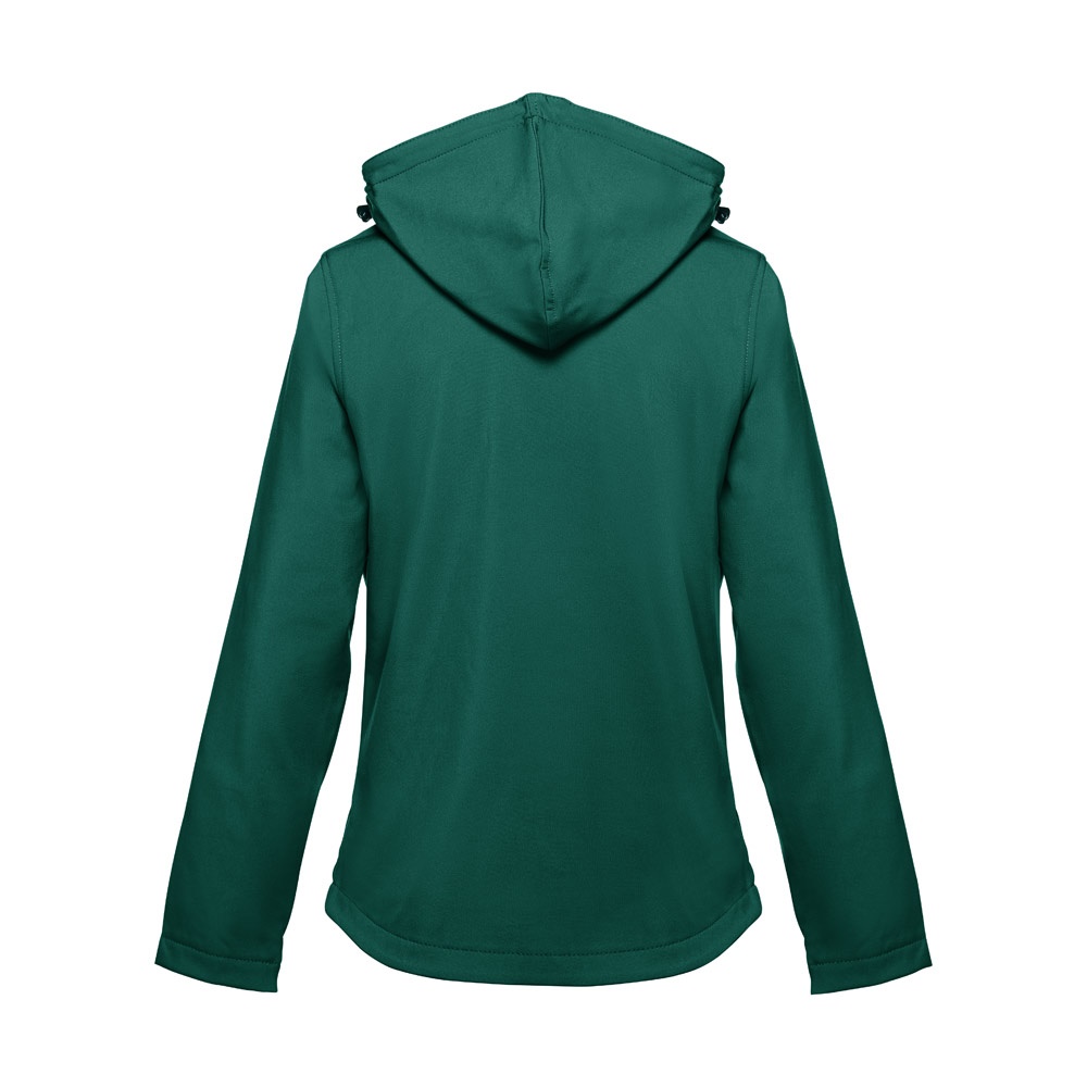 THC ZAGREB WOMEN. Chaqueta softshell para mujer, con capucha removible