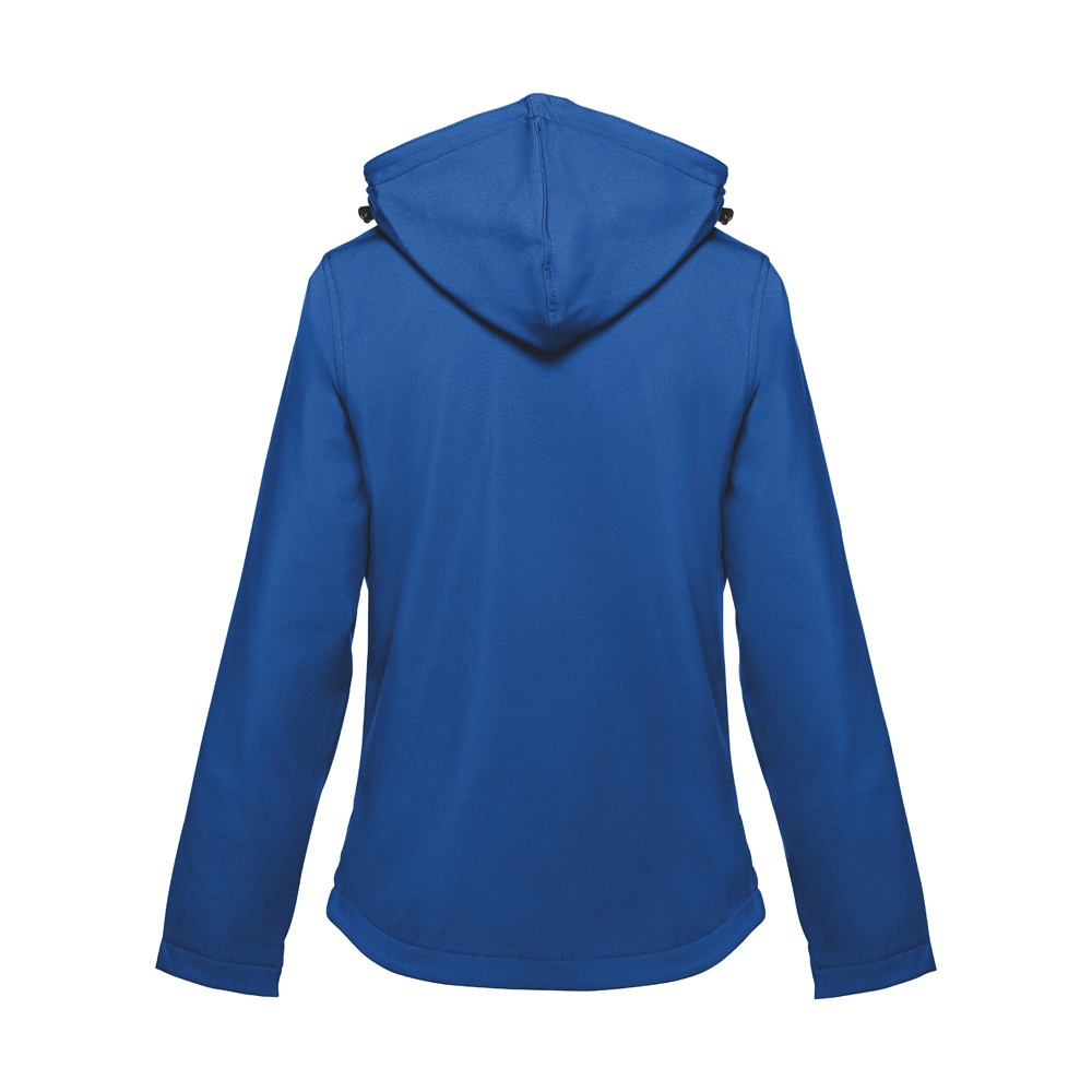 THC ZAGREB WOMEN. Chaqueta softshell para mujer, con capucha removible