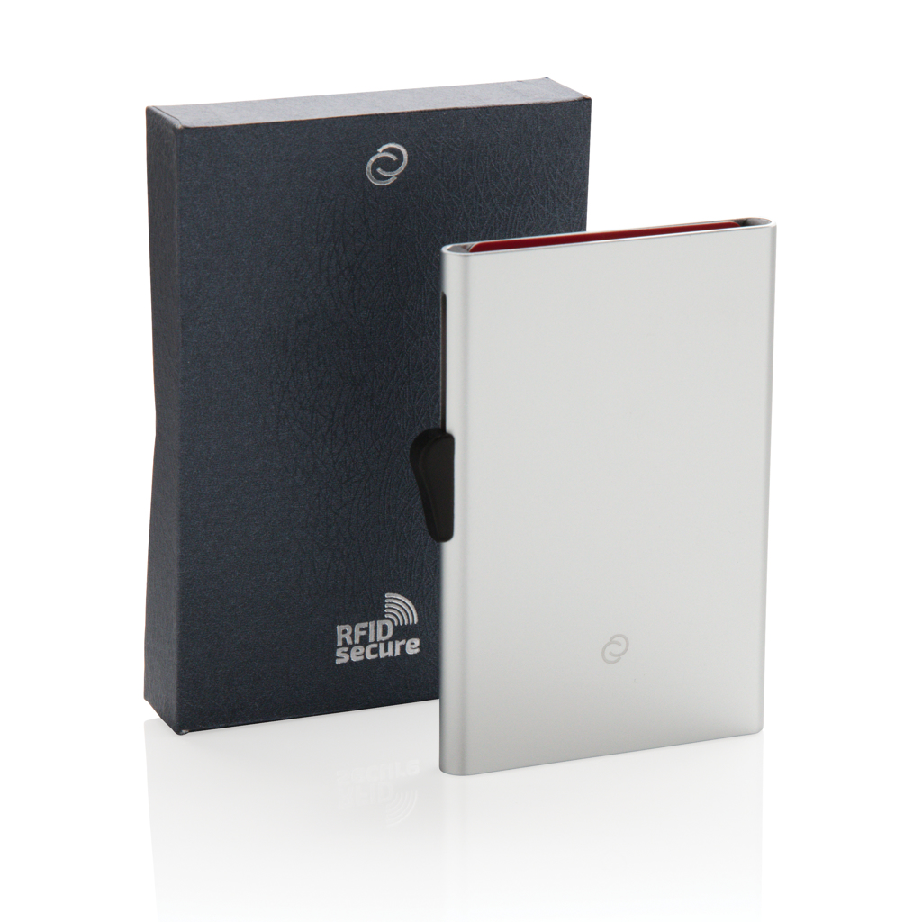 Tarjetero RFID C-Secure de aluminio