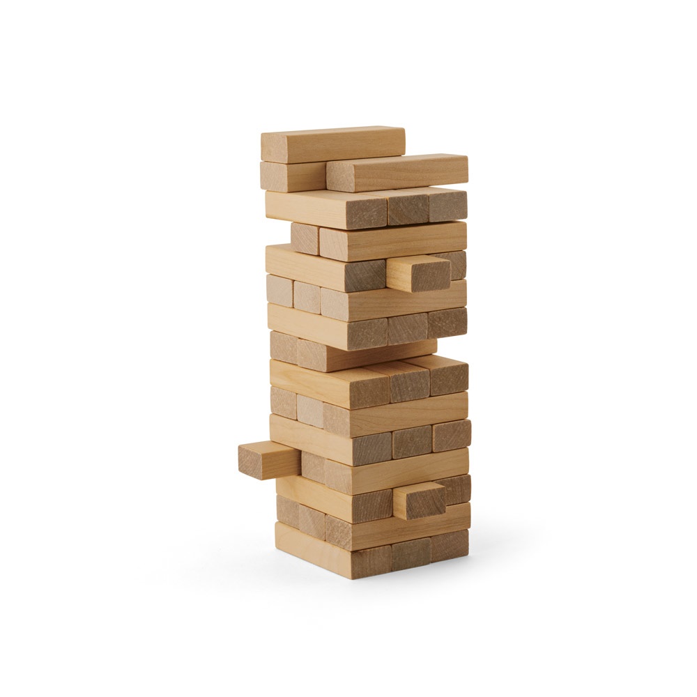 FLIK. Juego de madera con 54 piezas