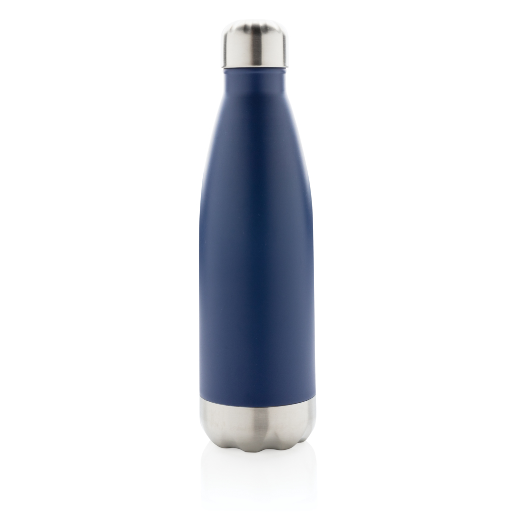 Botella de acero inoxidable aislada al vacío