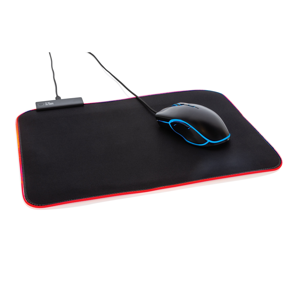 Alfombrilla para ratón gaming RGB