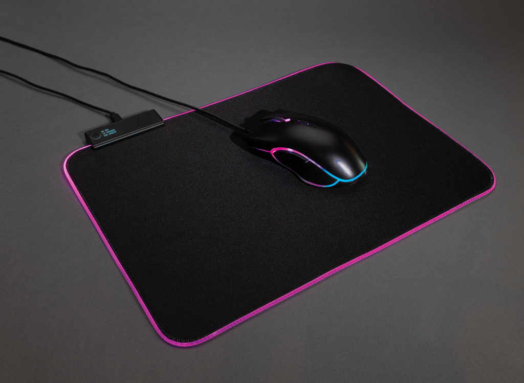 Alfombrilla para ratón gaming RGB