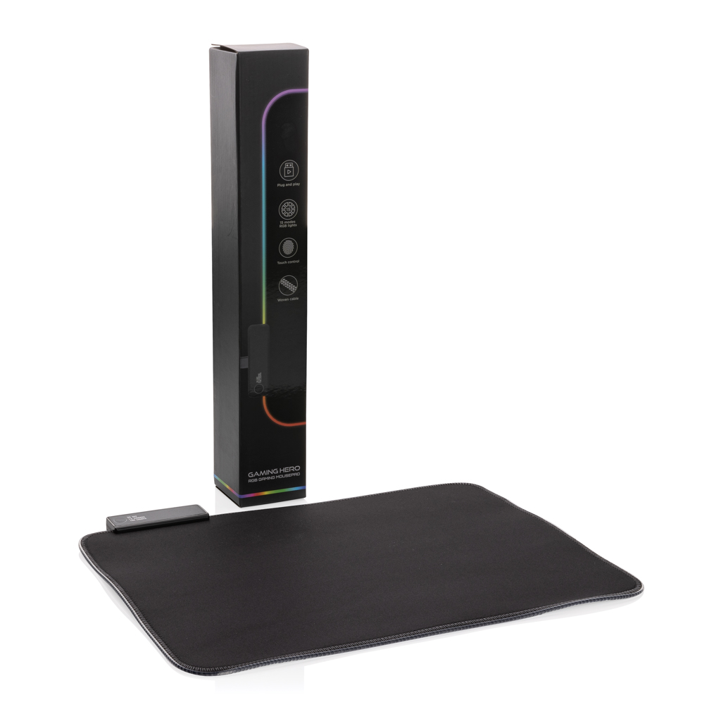 Alfombrilla para ratón gaming RGB