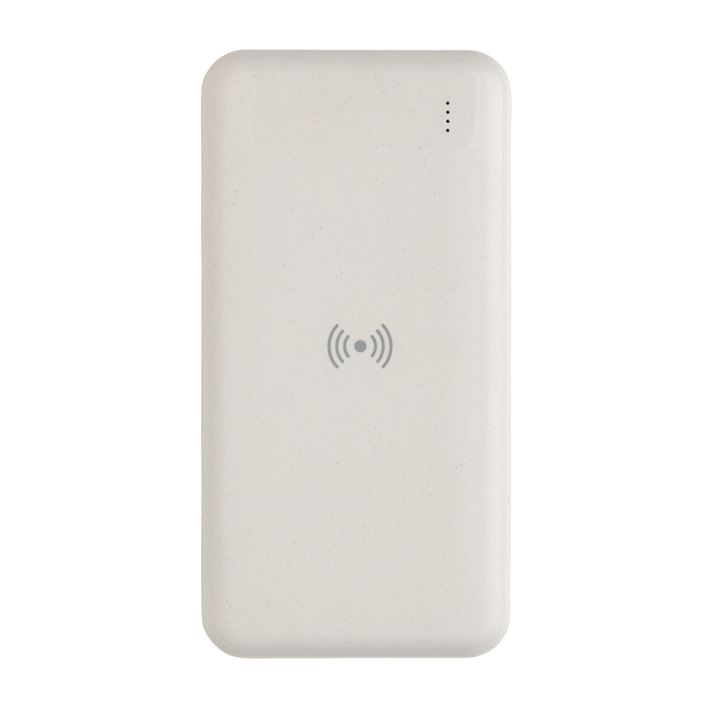 Powerbank inalámbrico de plástico reciclado estándar RCS