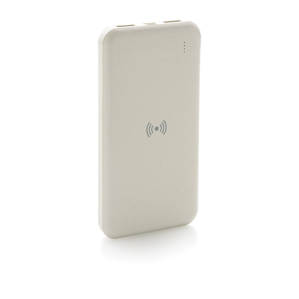 Powerbank inalámbrico de plástico reciclado estándar RCS