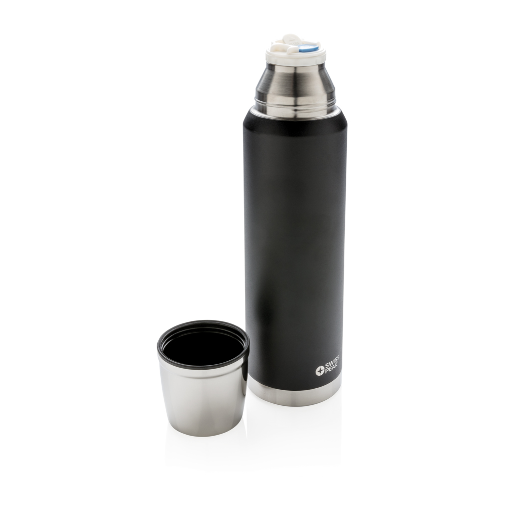 Termo Swiss Peak Elite de cobre al vacío 1L