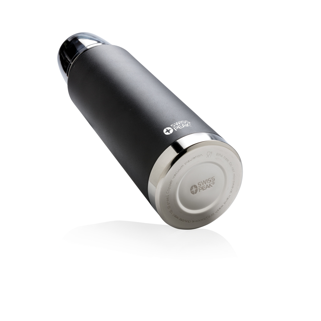 Termo Swiss Peak Elite de cobre al vacío 1L