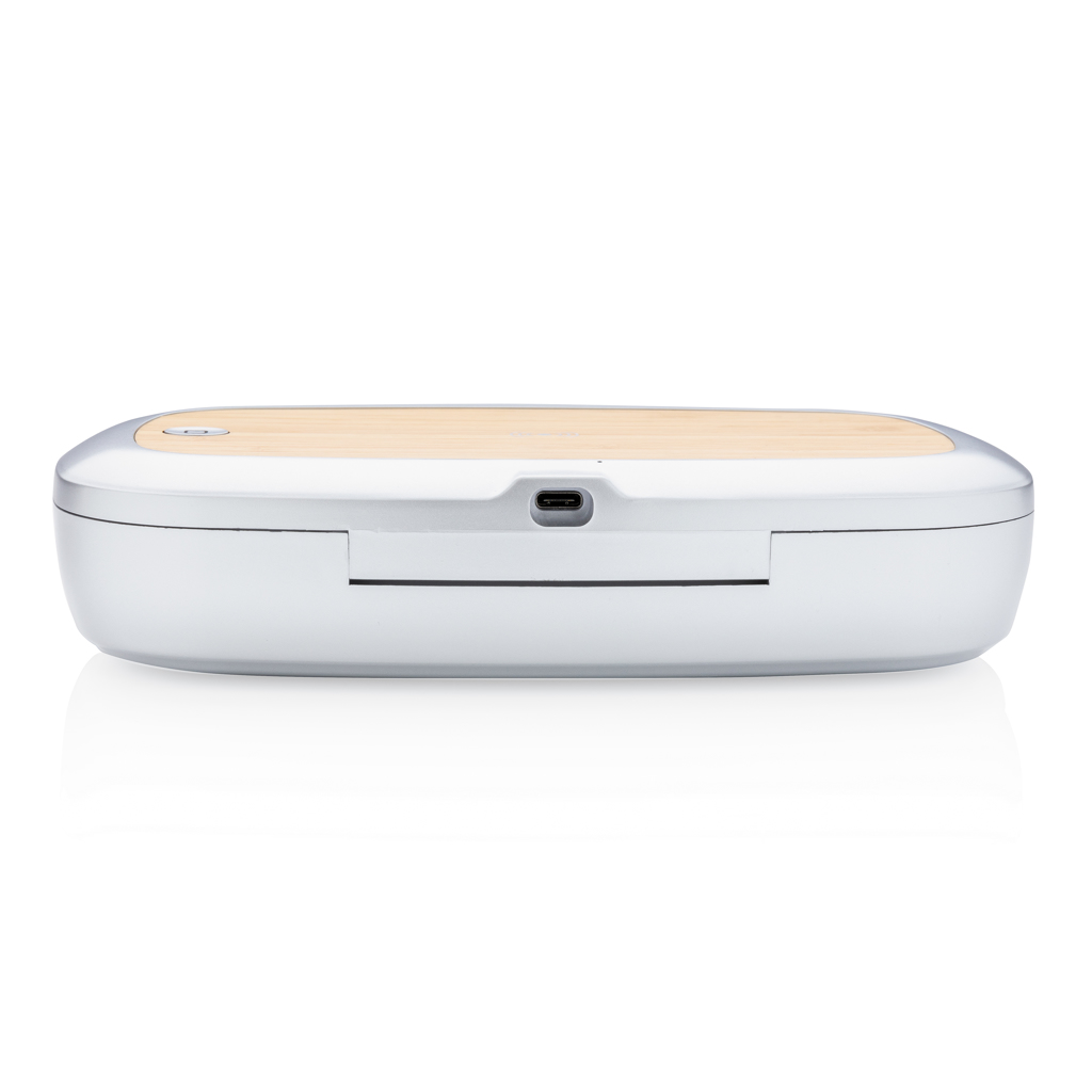 Caja esterilizadora Rena UV-C con cargador inalámbrico de 5W