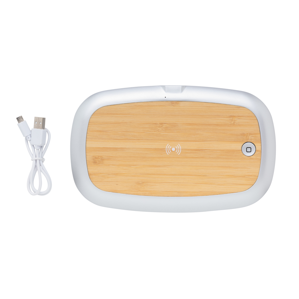 Caja esterilizadora Rena UV-C con cargador inalámbrico de 5W