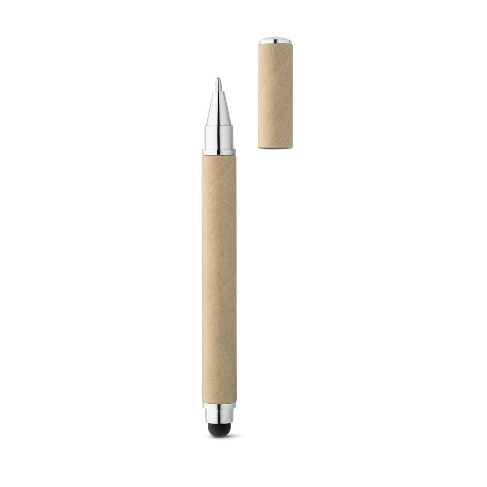 PAPYRUS. Bolígrafo en papel kraft y ABS con punta táctil