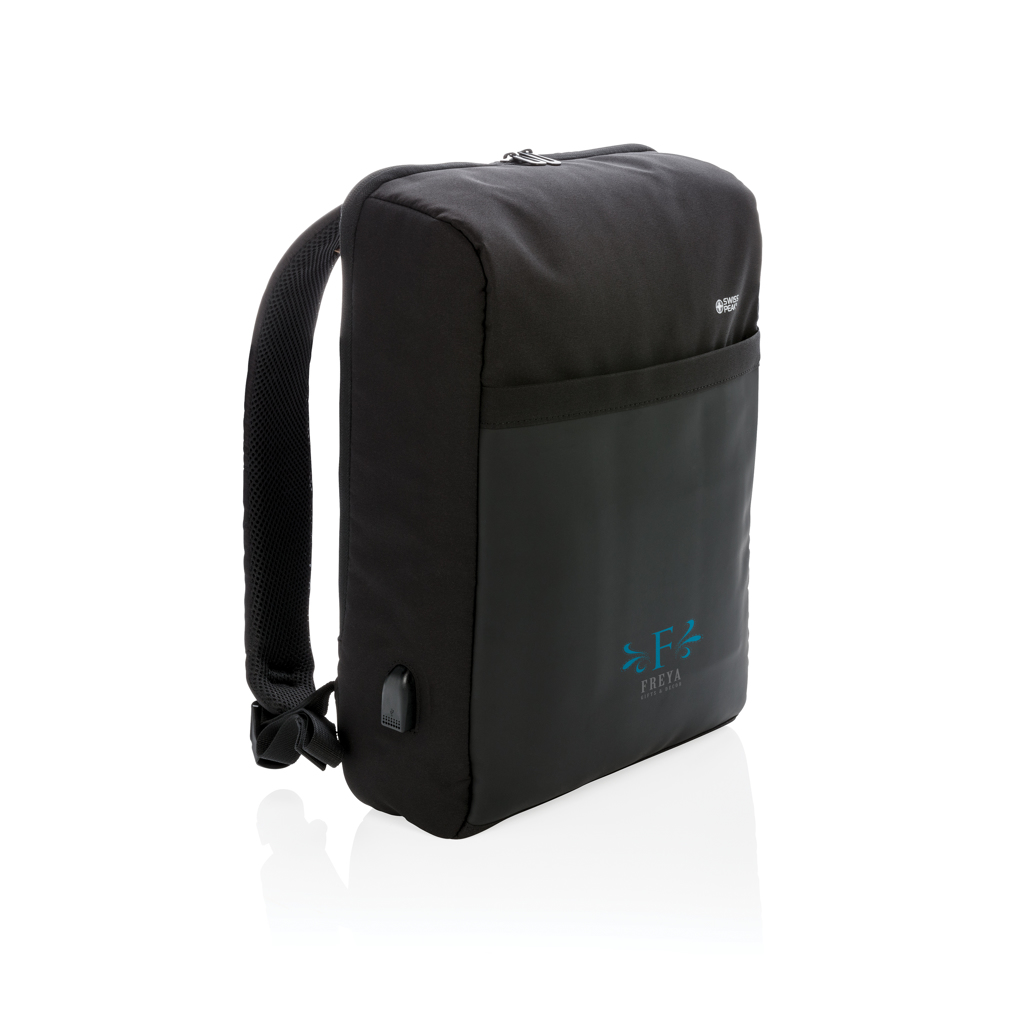 Mochila antirrobo 15" Swiss Peak con protección RFID y USB