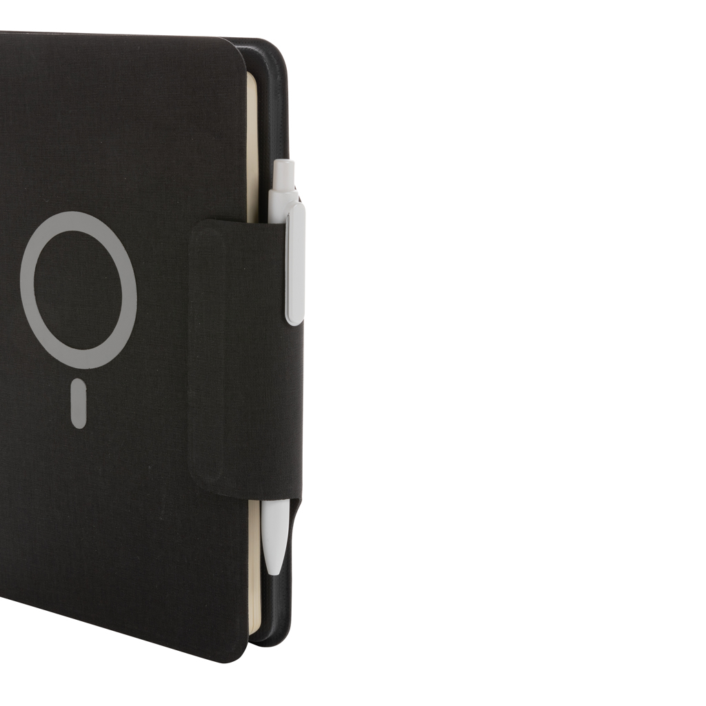 Libreta Artic magnética A5 con carga inalámbrica 10W