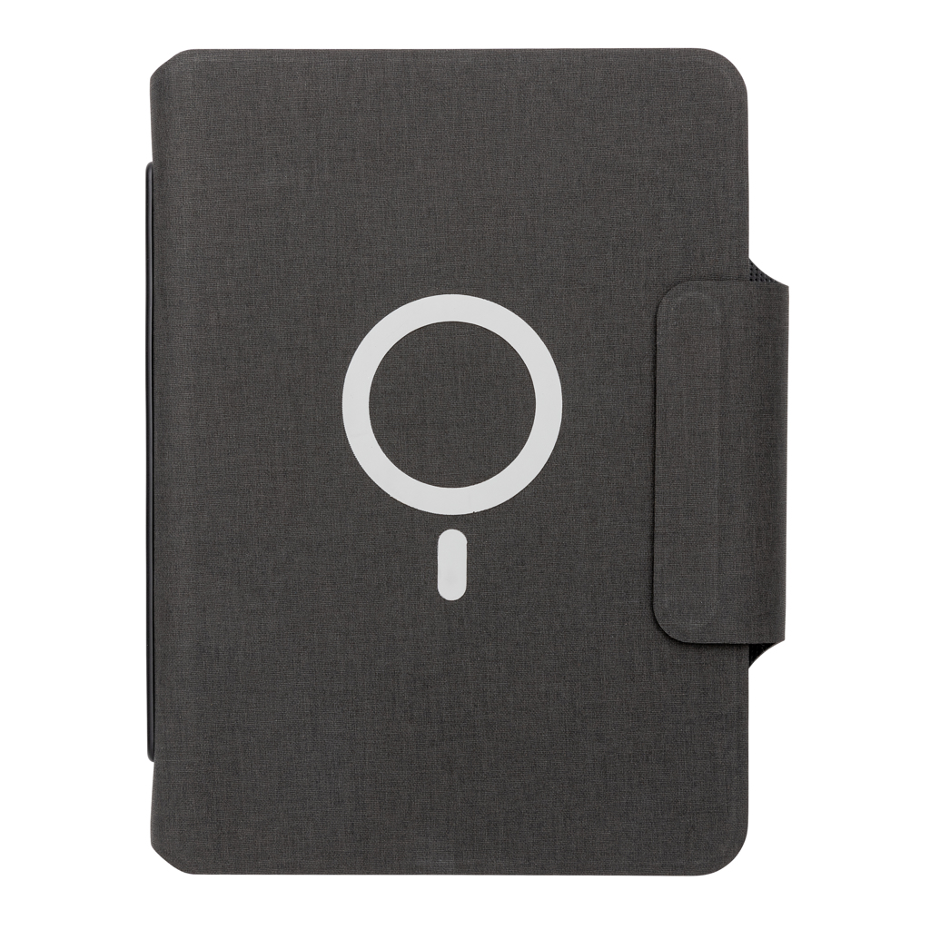 Libreta Artic magnética A5 con carga inalámbrica 10W