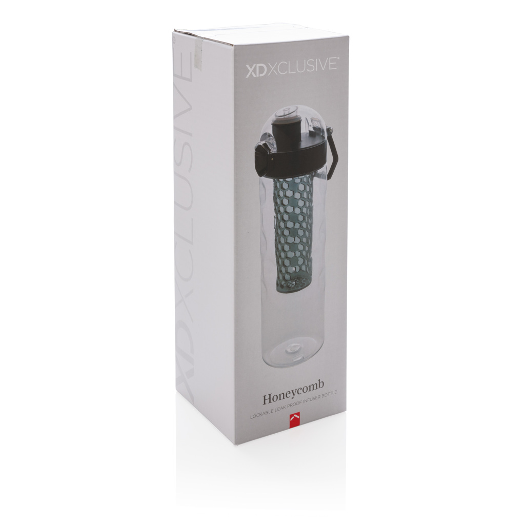 Botella infusora Honeycomb antigoteo