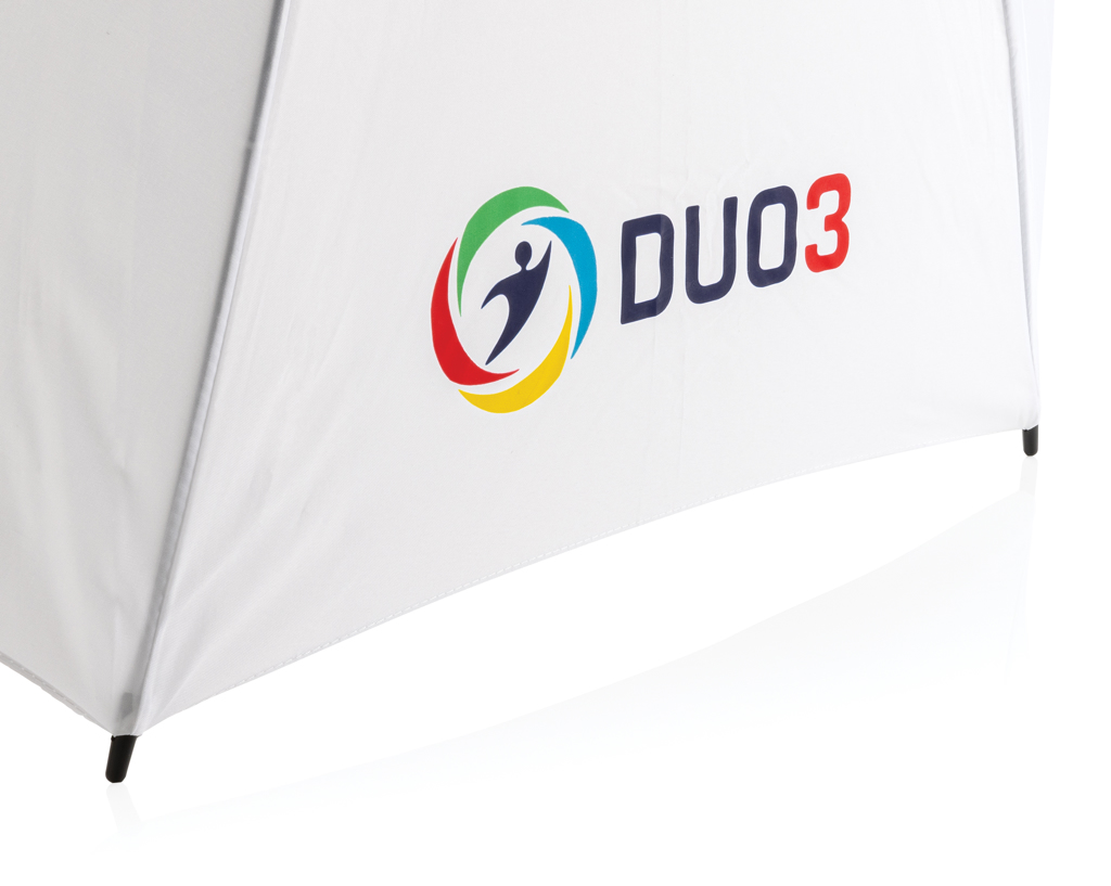 Paraguas automático RPET 190T bambú de 21" Impact AWARE ™