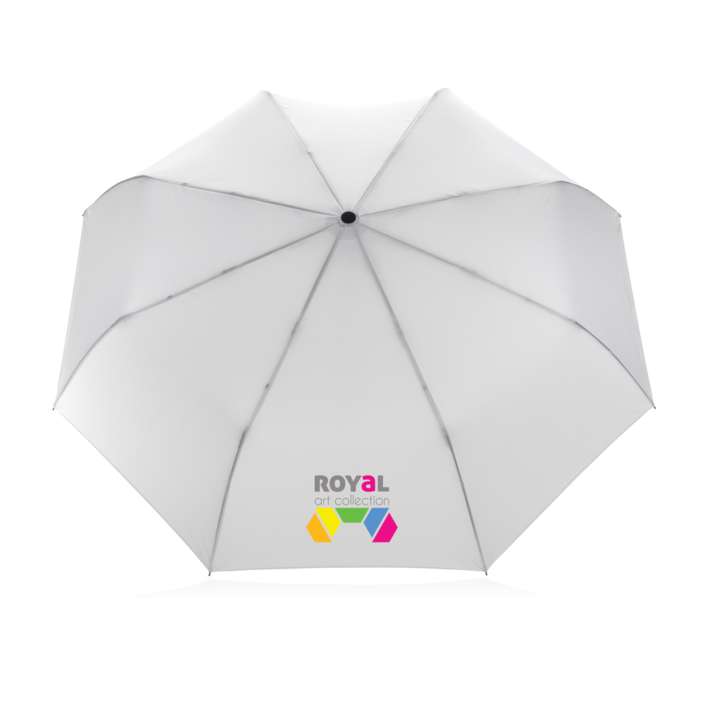 Paraguas automático RPET 190T bambú de 21" Impact AWARE ™