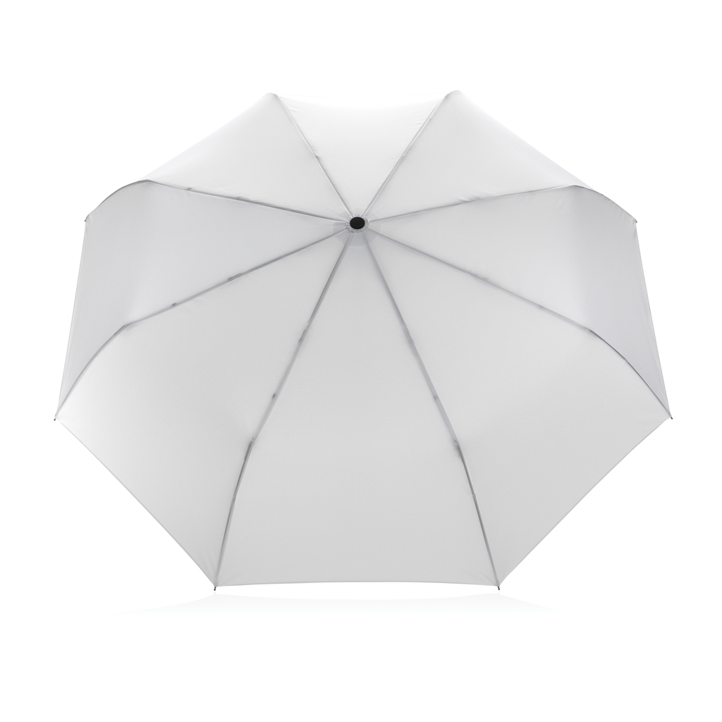 Paraguas automático RPET 190T bambú de 21" Impact AWARE ™