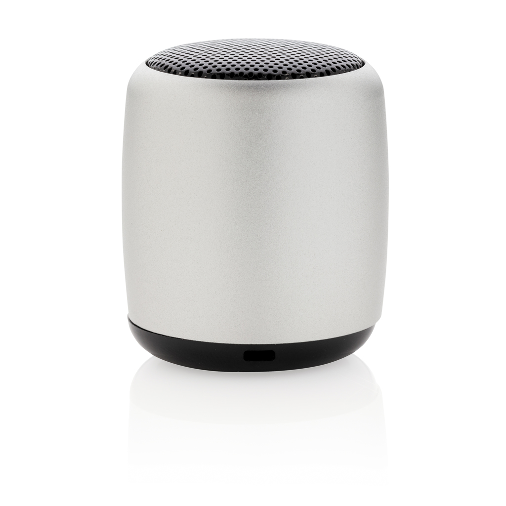 Mini altavoz inalámbrico de aluminio