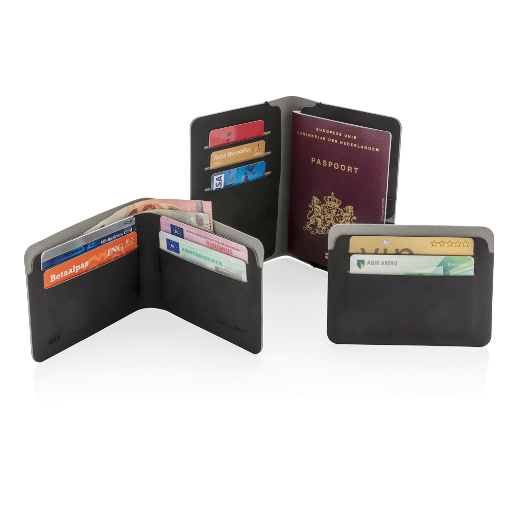 Tarjetero seguro Quebec RFID