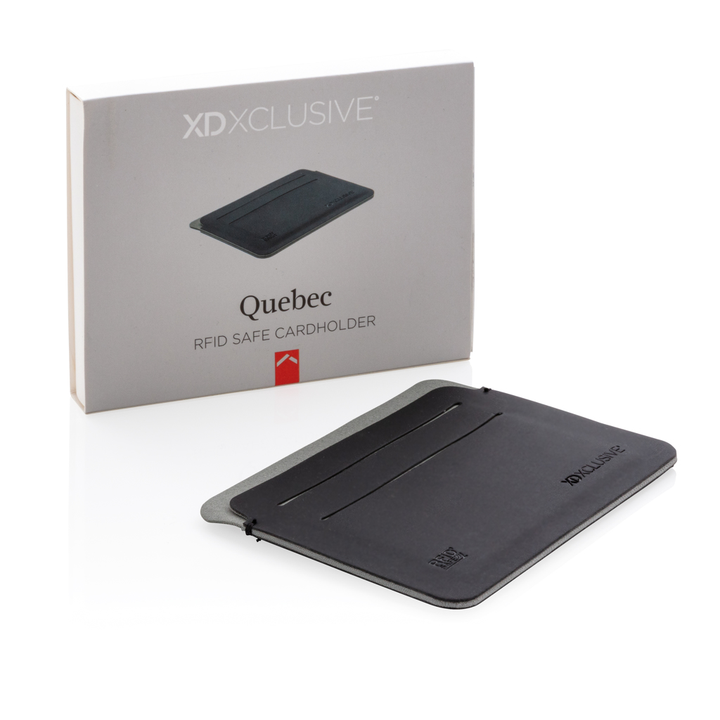 Tarjetero seguro Quebec RFID