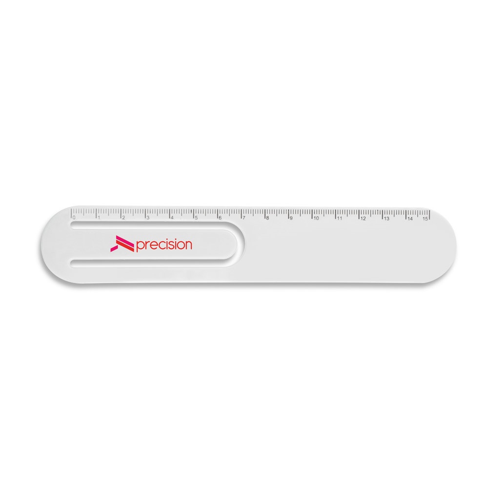 STEPHENIE. Regla con clip de 15 cm