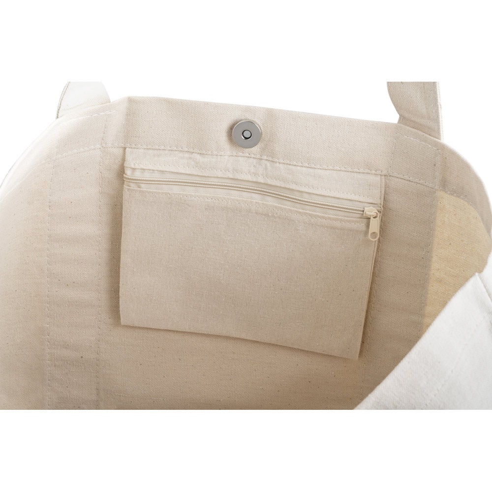 VILLE. Bolsa de lona 100% algodón (280 g/m²)