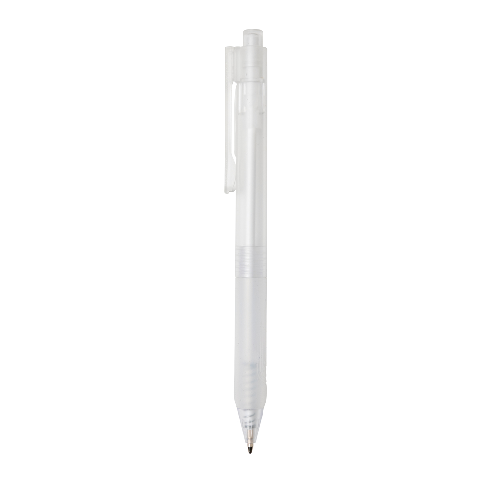 Bolígrafo mate X9 con empuñadura de silicona