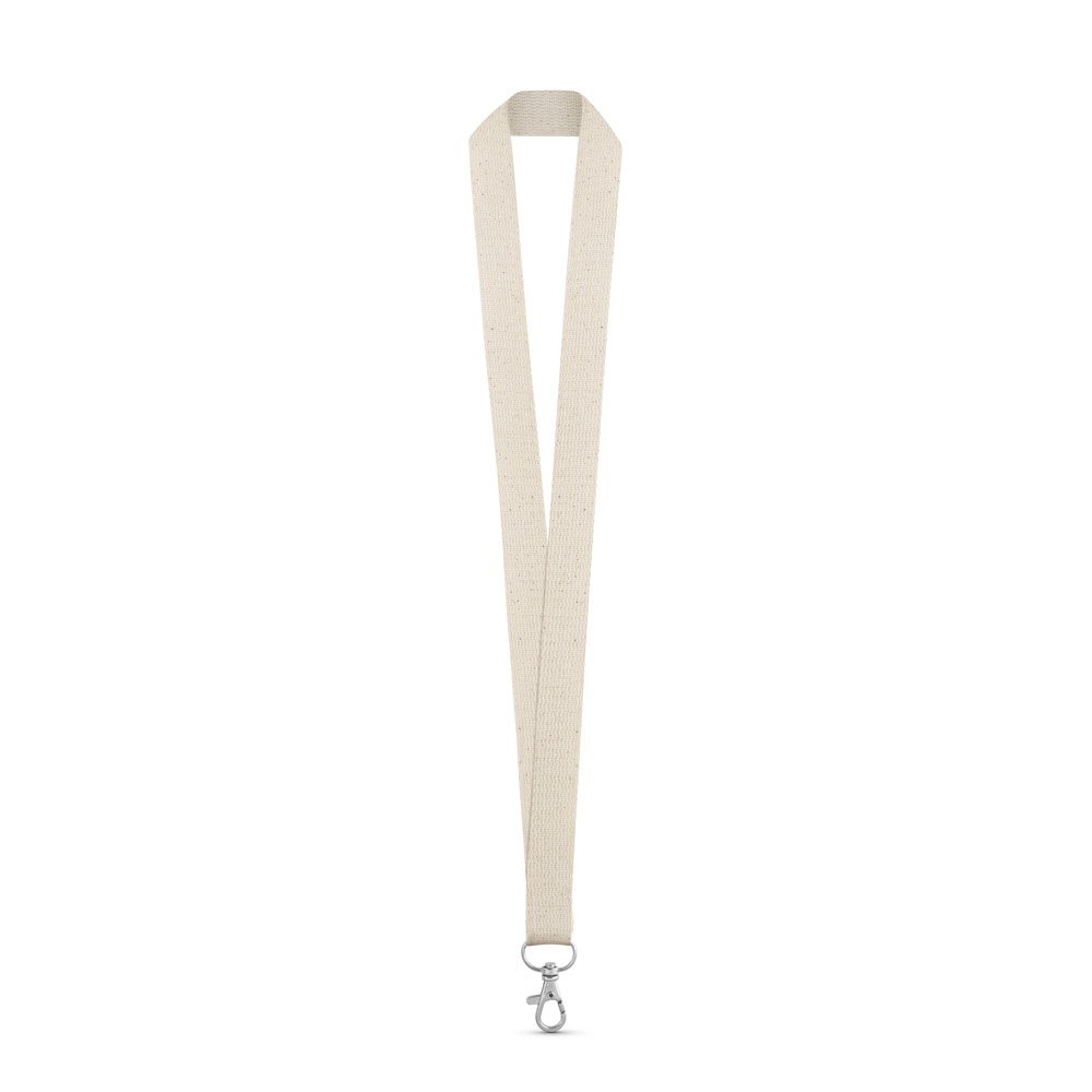 HEATHROW. Lanyard de algodón 100%