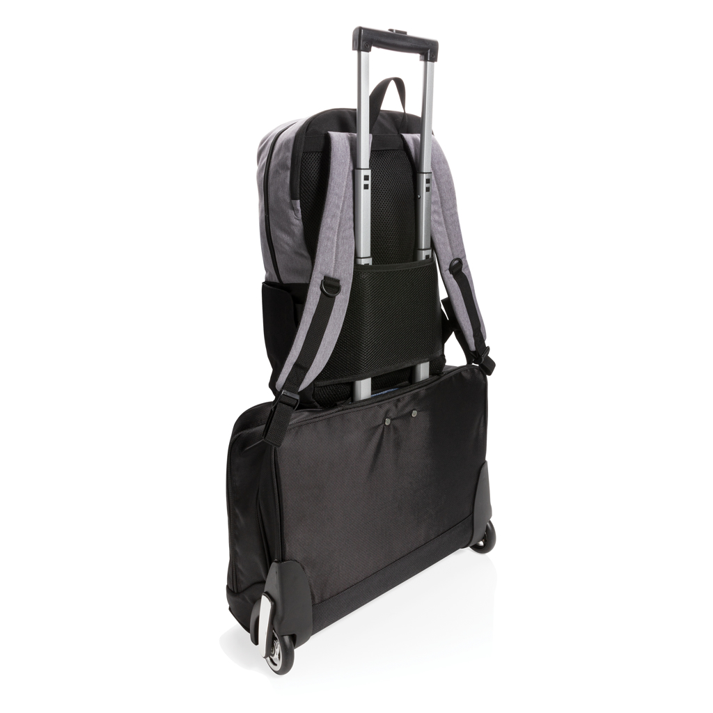 Moderna mochila portátil de 15.6" USB y RFID sin PVC