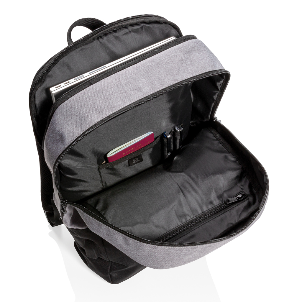 Moderna mochila portátil de 15.6" USB y RFID sin PVC