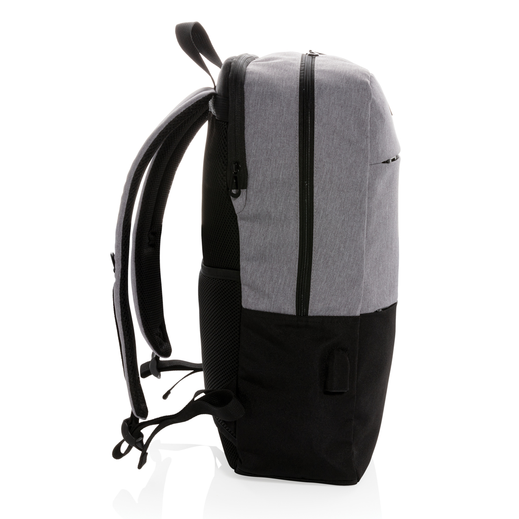 Moderna mochila portátil de 15.6" USB y RFID sin PVC