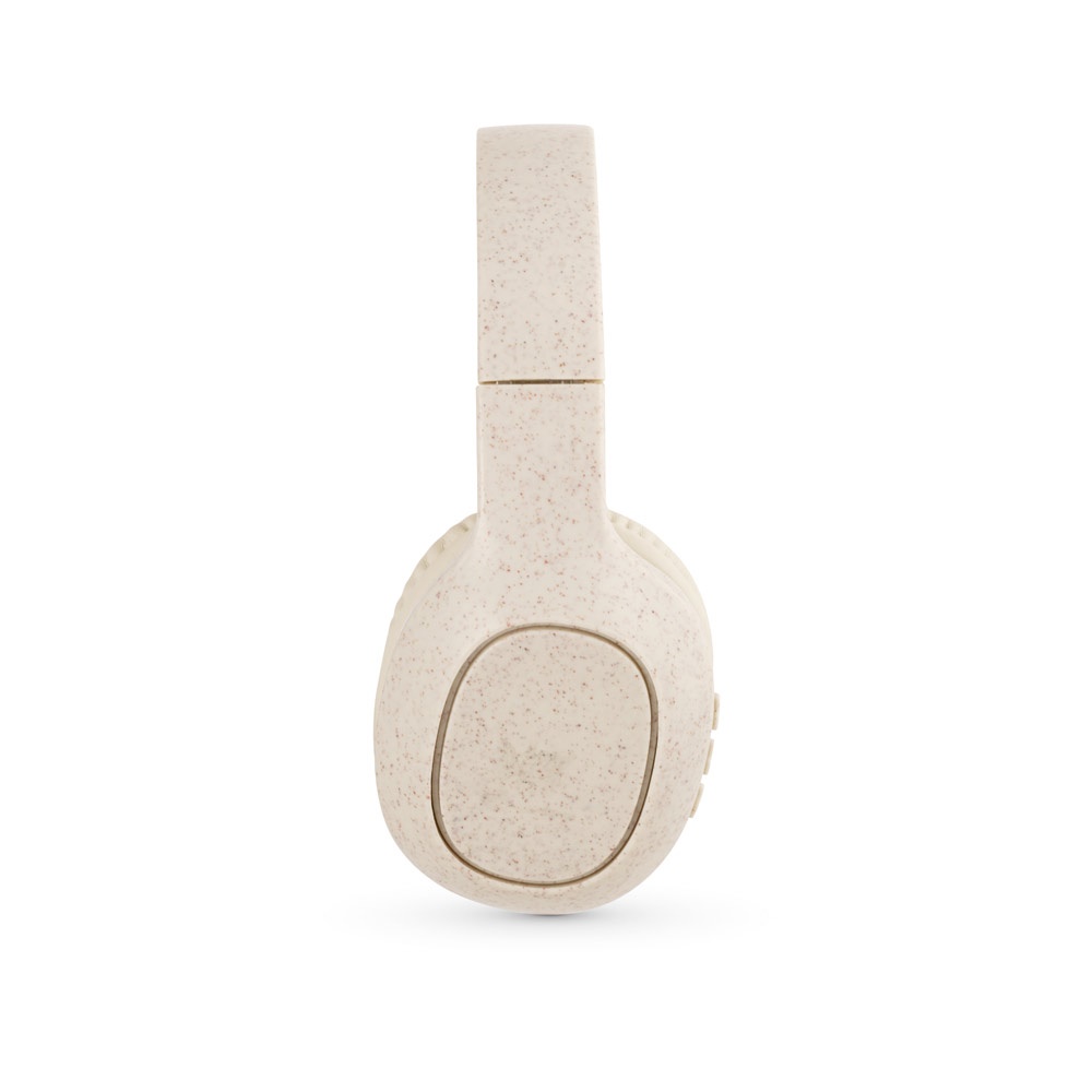 FEYNMAN. Auriculares inalámbricos plegables con 4h de autonomía, fabricados con paja de trigo y ABS