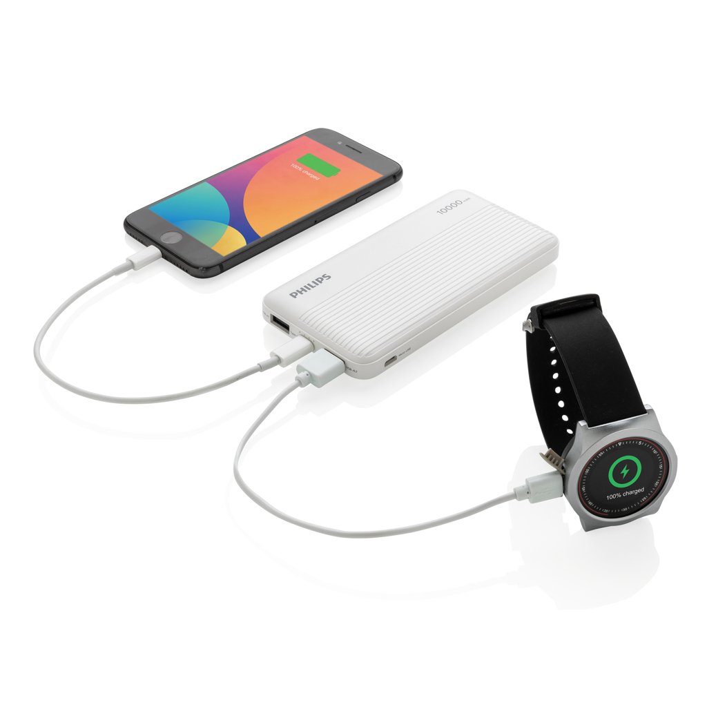 Powerbank fino Philips de 10.000 mAh