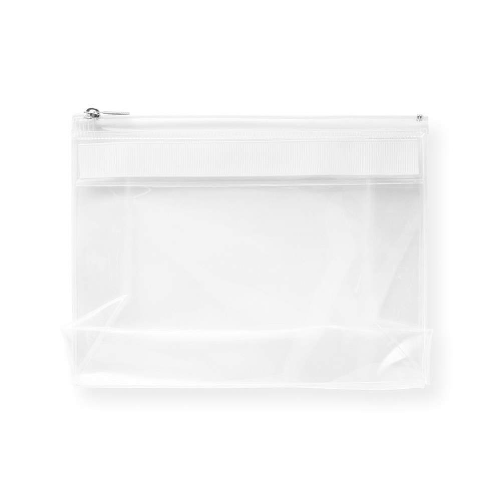 CHASTAIN. Neceser transparente en EVA con cremallera