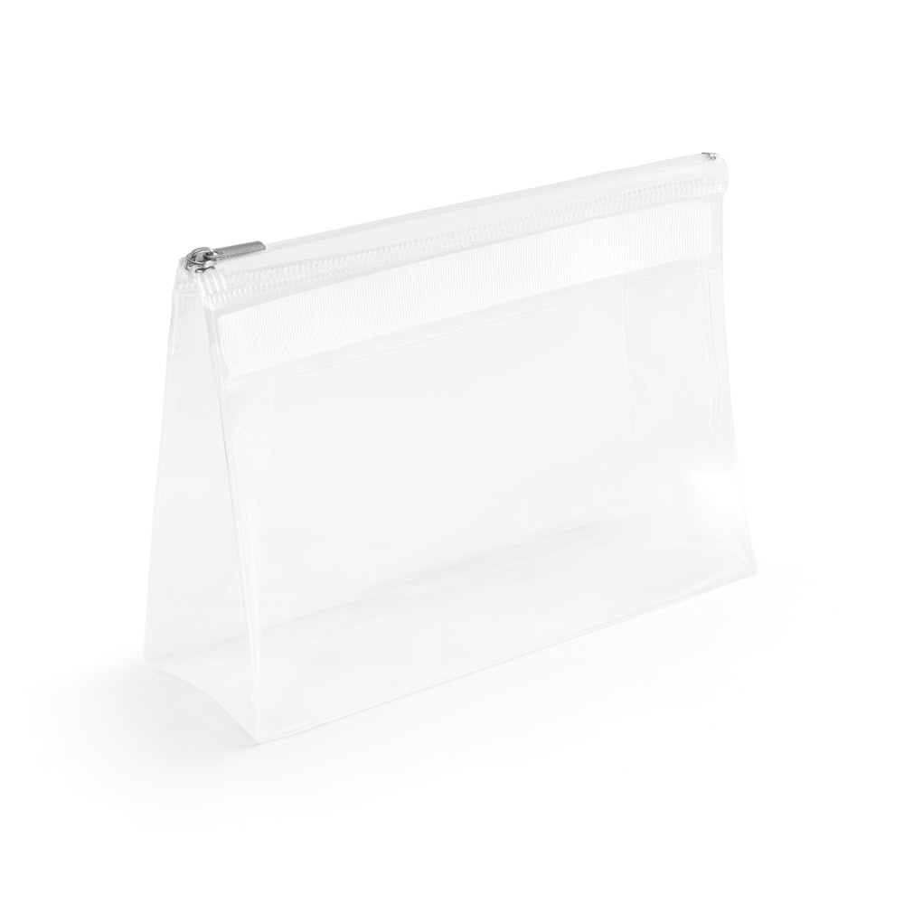 CHASTAIN. Neceser transparente en EVA con cremallera