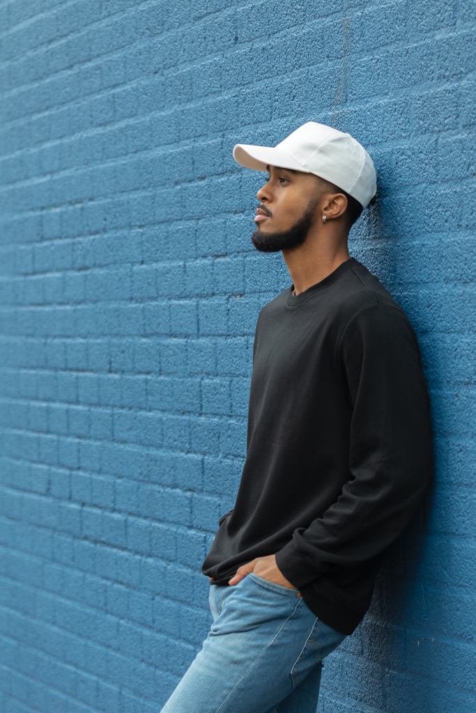 Gorra de algodón reciclado Impact 280gr con trazador AWARE™