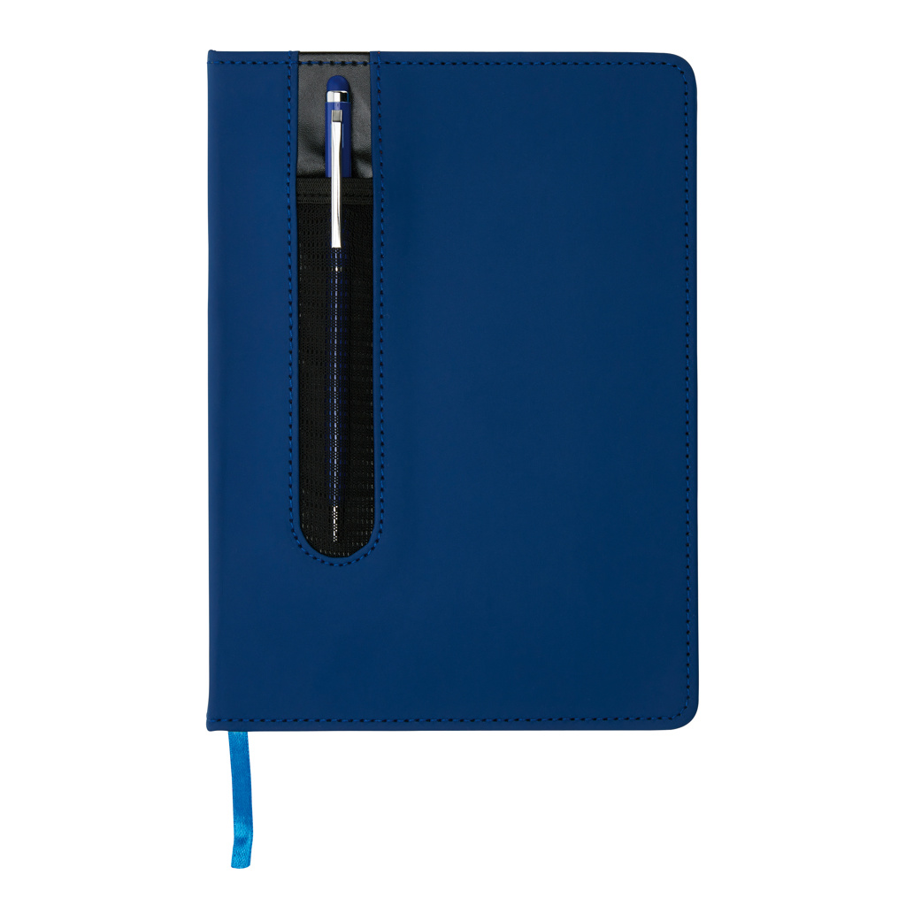 Libreta A5 PU básica con bolígrafo táctil