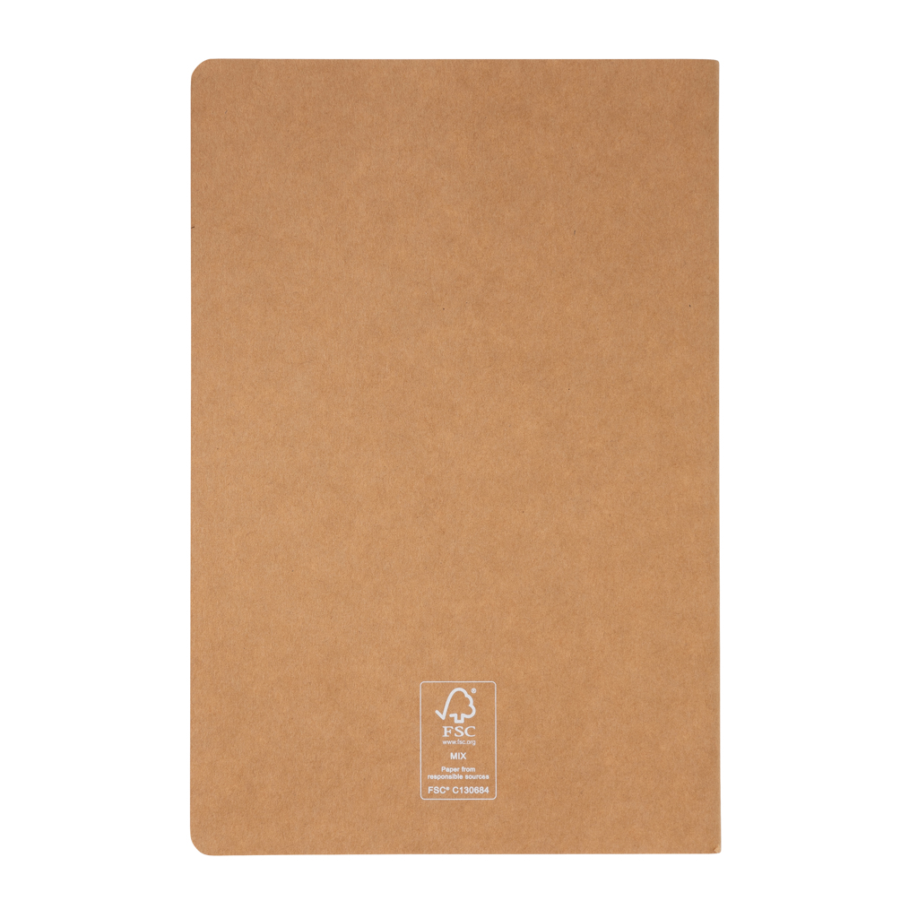 Libreta A5 de tapa blanda estándar
