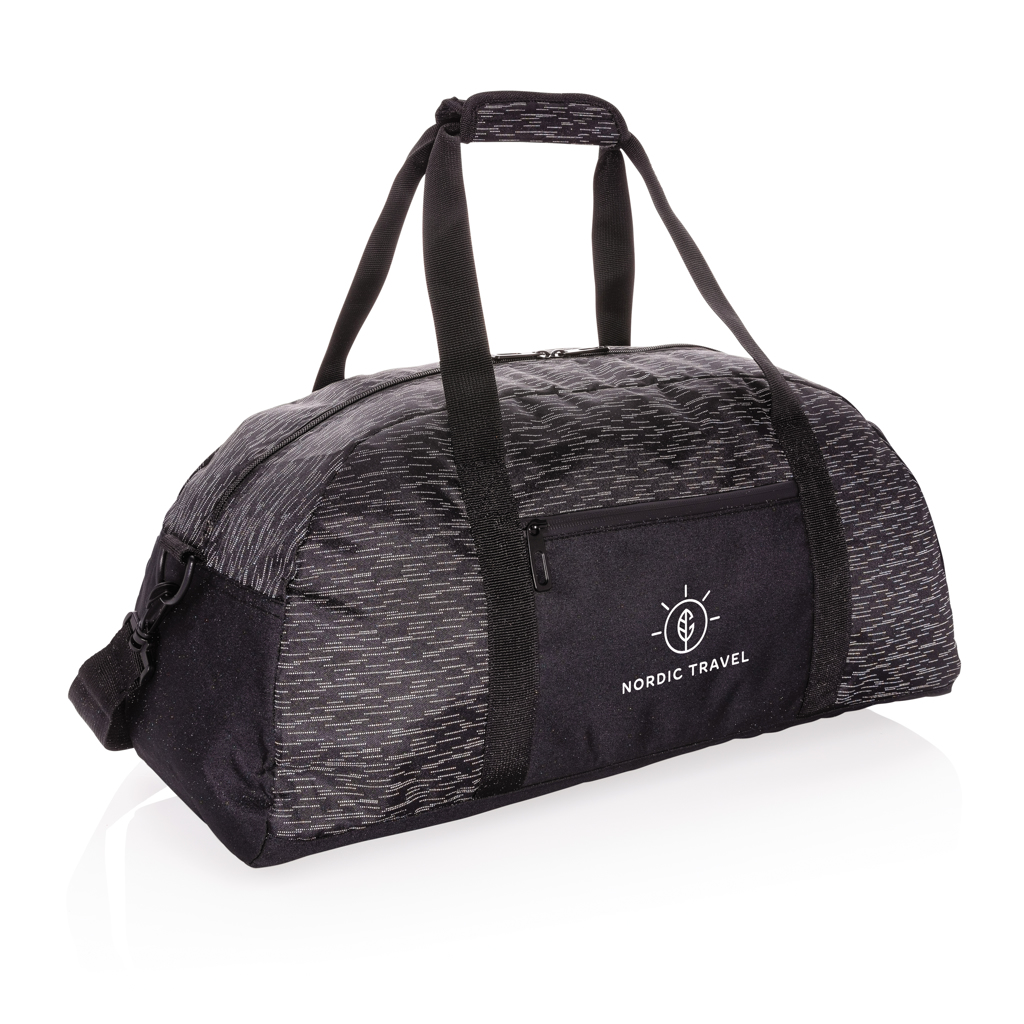 Bolsa de fin de semana reflectante RPET con trazador AWARE ™