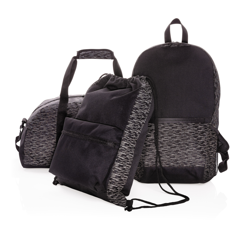 Bolsa de fin de semana reflectante RPET con trazador AWARE ™