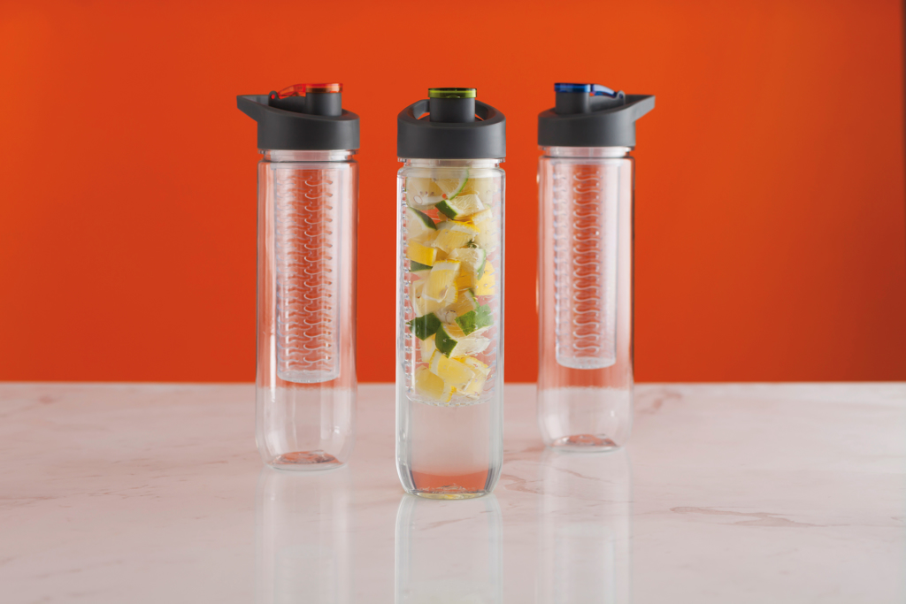 Botella de agua con infusor