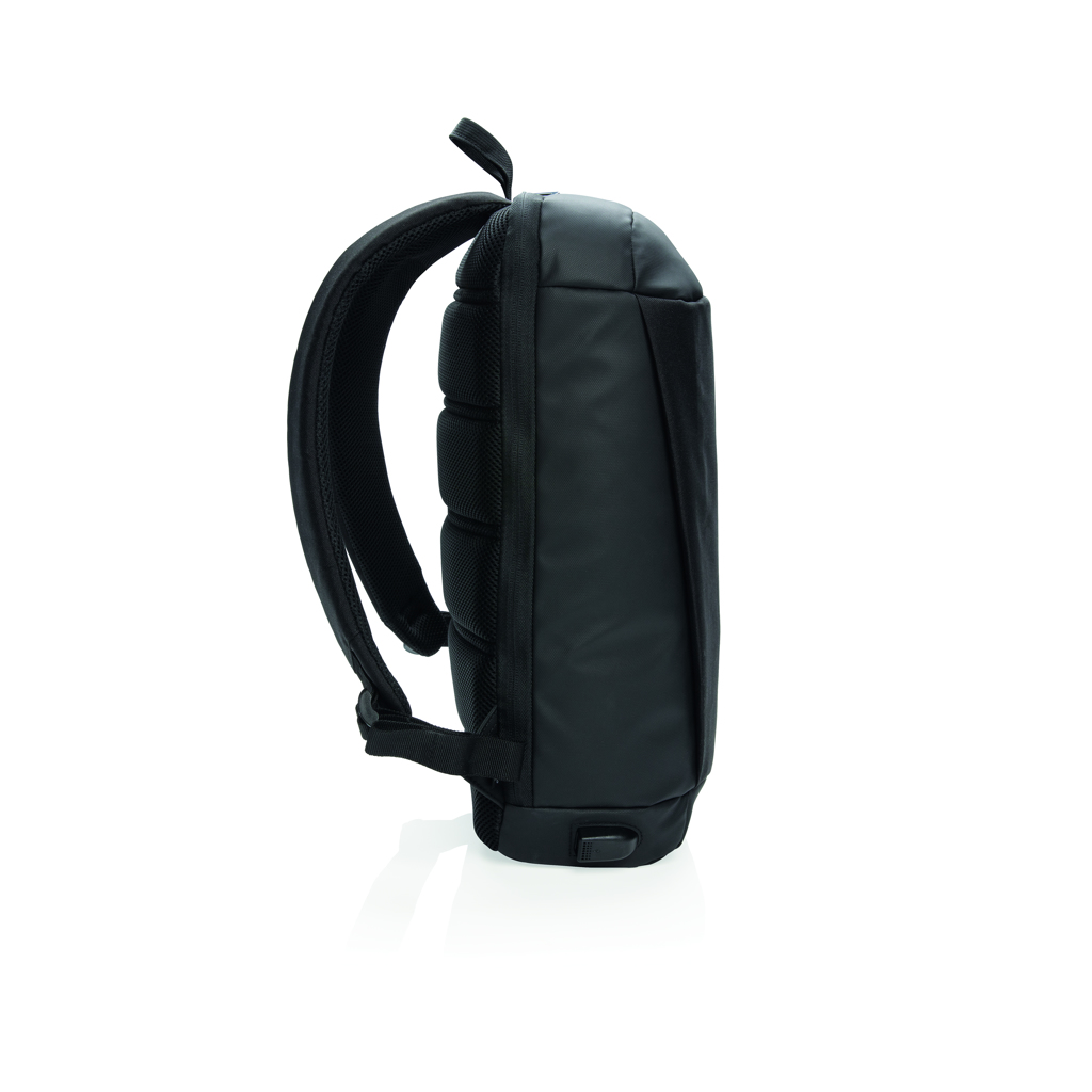 Mochila Madrid antirobo con RFID y USB sin PVC