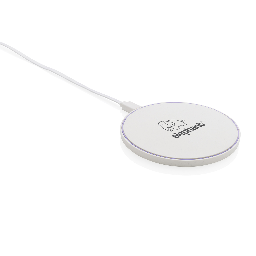 Cargador inalámbrico RCS de plástico reciclado de 10W