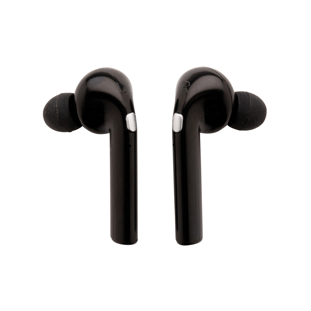 Auriculares inalámbricos Liberty en caja de carga