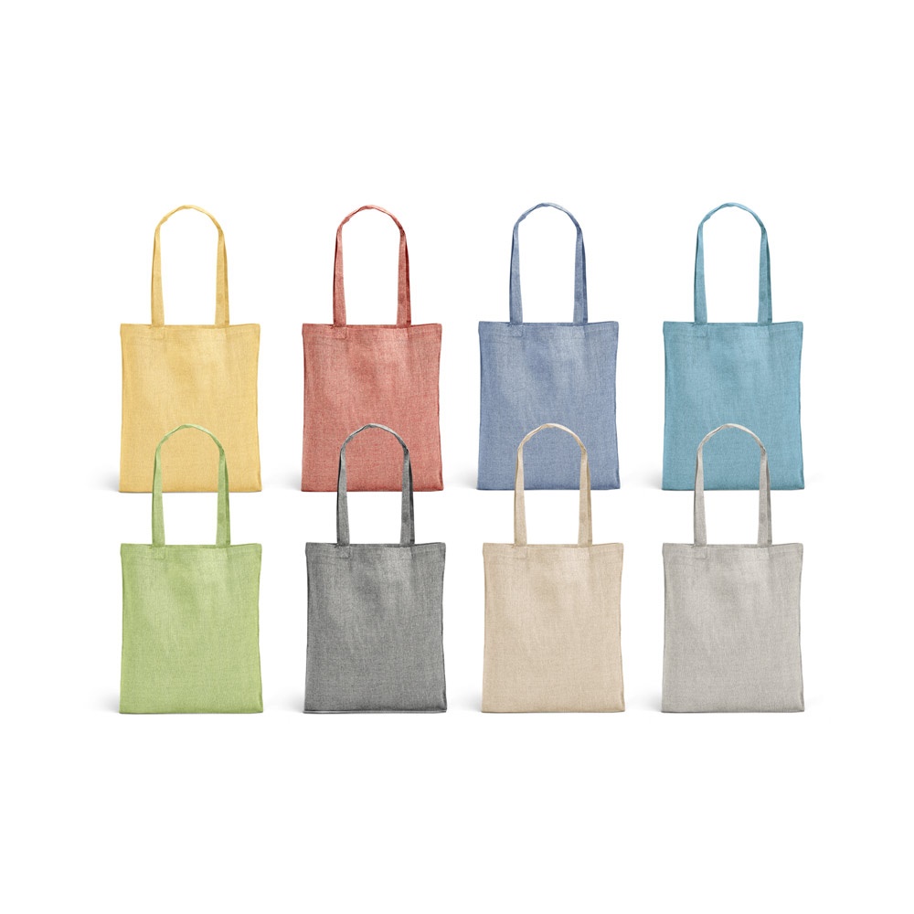 RYNEK. Bolsa con algodón reciclado (70%), poliéster (30% rPET) (140 g/m²)