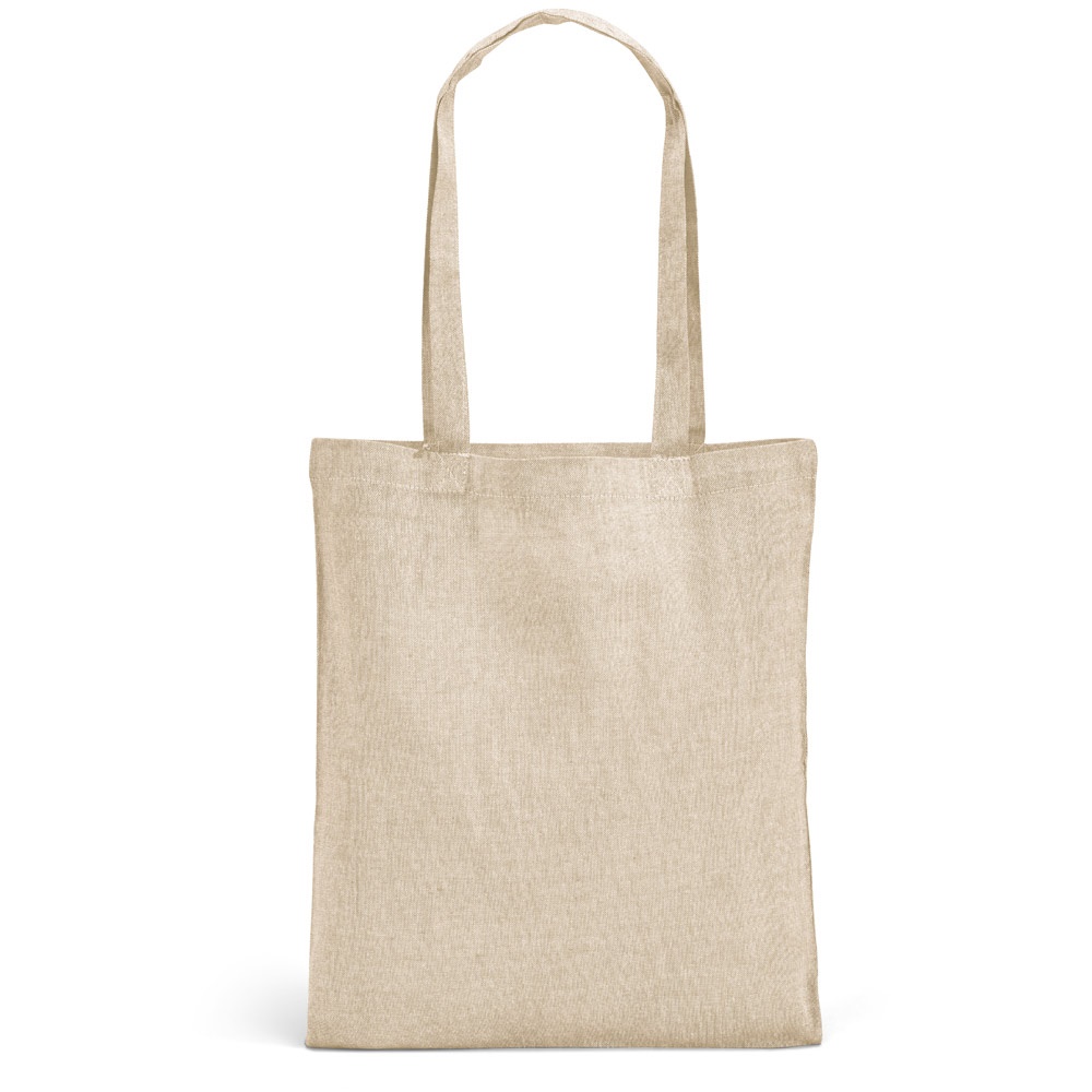 RYNEK. Bolsa con algodón reciclado (70%), poliéster (30% rPET) (140 g/m²)