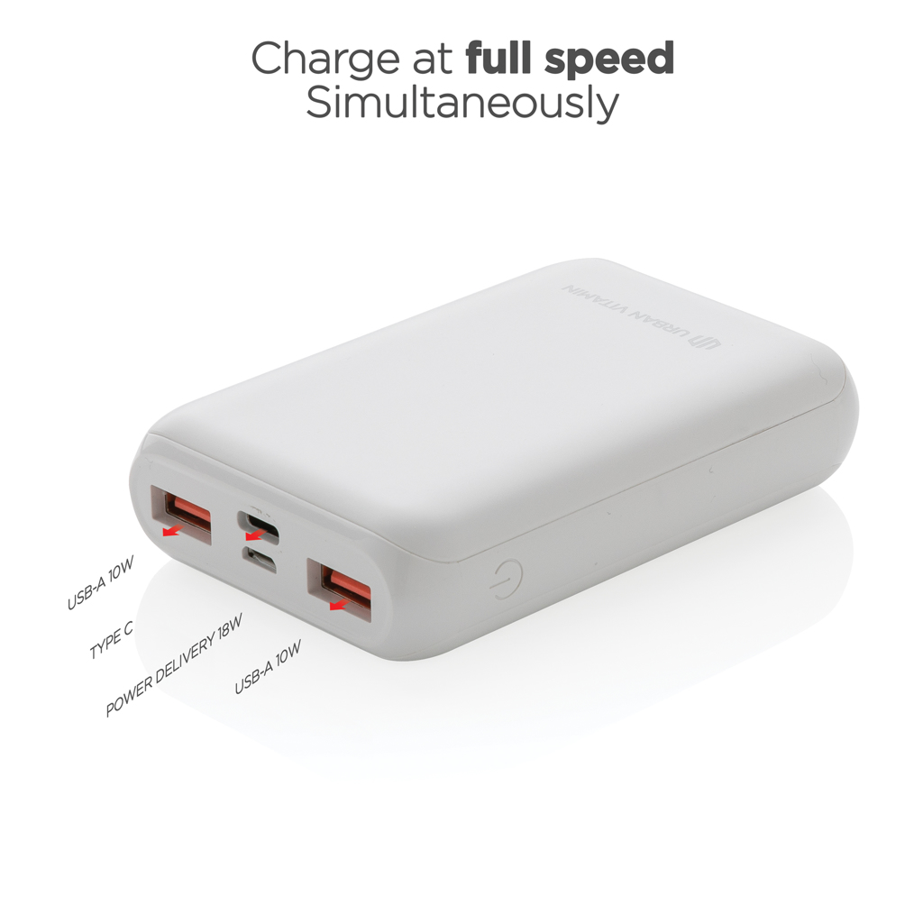 Powerbank Alameda Urban Vitamin de 10.000 mAh PD