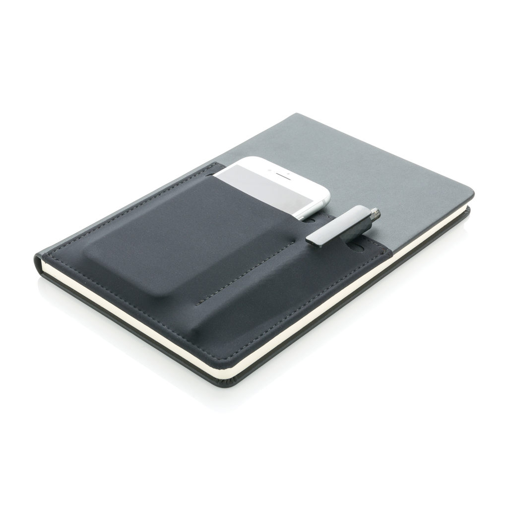 Libreta A5 Deluxe con bolsillos inteligentes